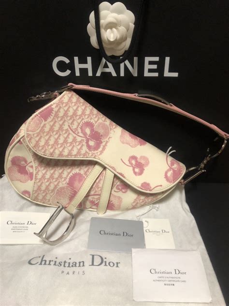 dior girly saddle bag|vintage dior saddle bag price.